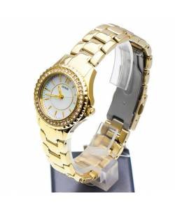 Guess Gold Steel Ladies Watch I11065L1 GLOW